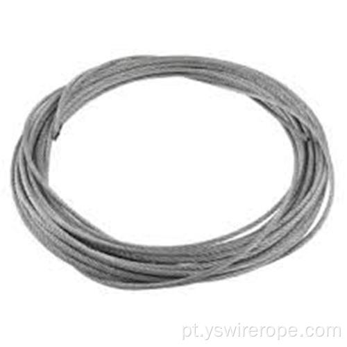 316 corda de arame de aço inoxidável 1570n/mm2 7x19 12mm